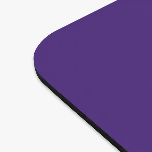 Purple Hebrews 11:1 Faith Scripture Mouse Pad | Christian Desk Mat