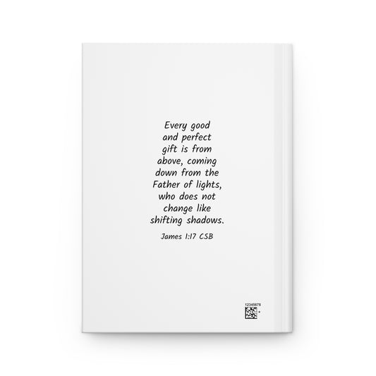 Thank You Jesus Journal Notebook | White Hardcover Journal