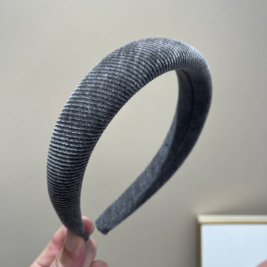 Ribbed Corduroy Padded Headband