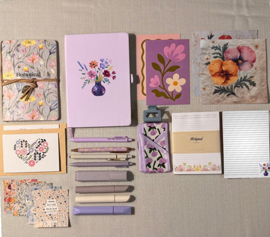 The Floral Box — 60+ Piece Floral Gift Set | Cultivated Grace & Co.