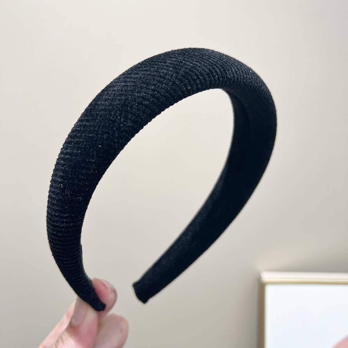 Ribbed Corduroy Padded Headband