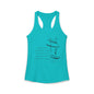 Hebrews 11:1 Faith Scripture Racerback Tank | Women's Inspirational Verse