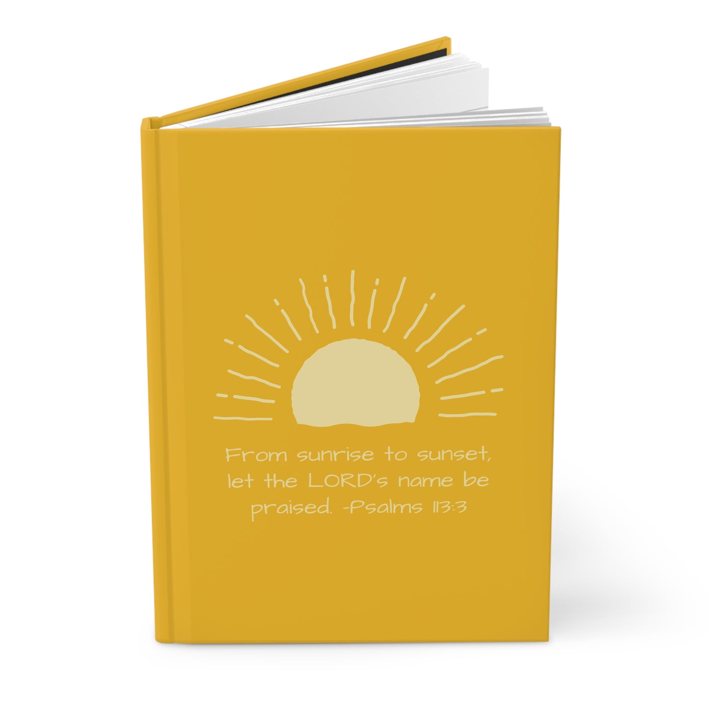 From Sunrise to Sunset Hardcover Journal