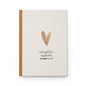 God's Grace Is More Than Enough Hardcover Journal | Gold Heart Kraft