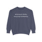 Walking in Faith, Tripping Constantly. Comfort Colors Sweatshirt.