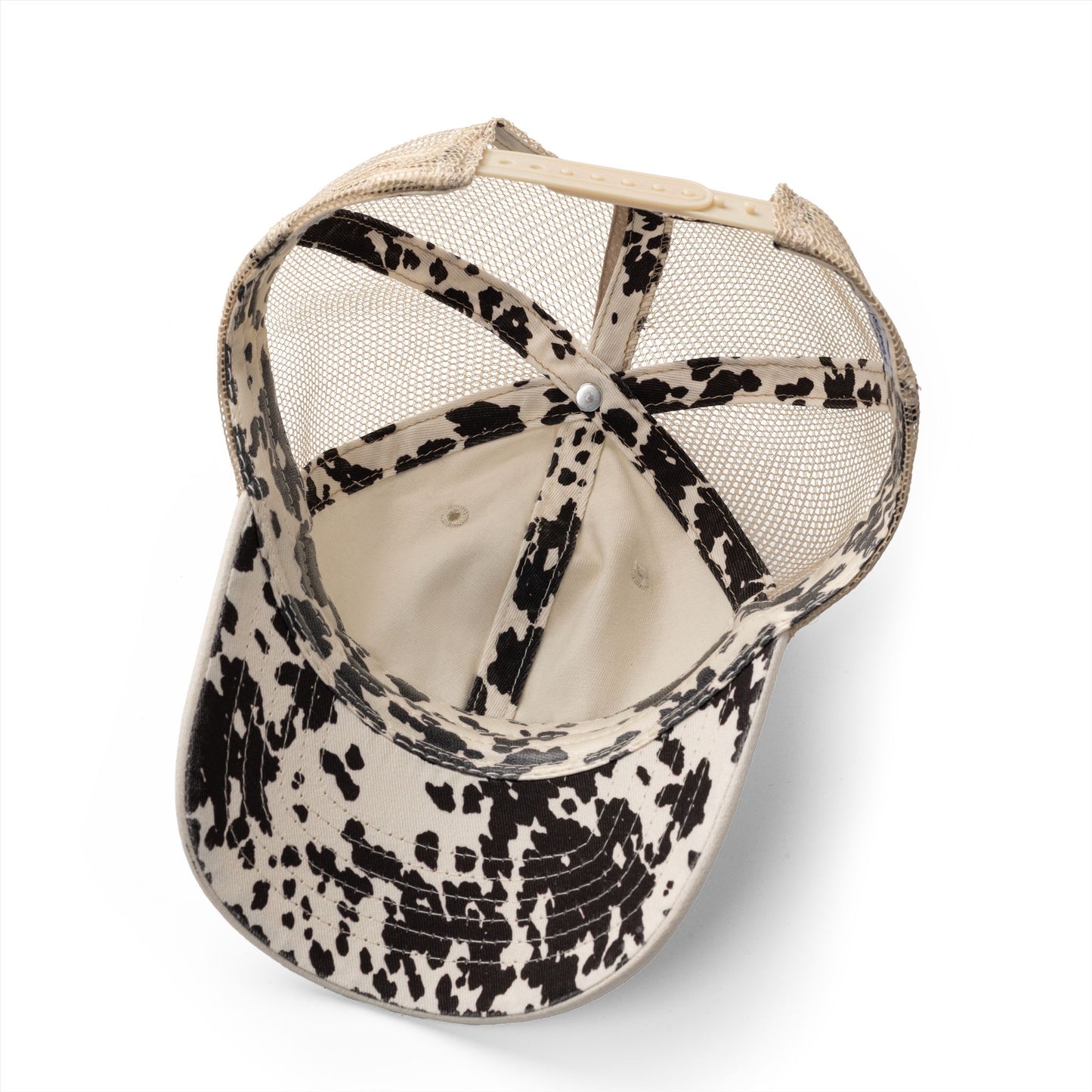 Women's Washed Mesh-Back Heart Cross Ballcap