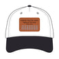 Psalm 93:4 Leather Patch Baseball Cap | Waves Design