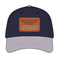 Psalm 93:4 Leather Patch Baseball Cap | Waves Design