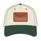 Psalm 93:4 Leather Patch Baseball Cap | Waves Design