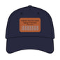 Psalm 93:4 Leather Patch Baseball Cap | Waves Design