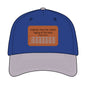 Psalm 93:4 Leather Patch Baseball Cap | Waves Design