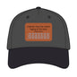 Psalm 93:4 Leather Patch Baseball Cap | Waves Design