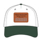 Psalm 93:4 Leather Patch Baseball Cap | Waves Design