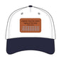 Psalm 93:4 Leather Patch Baseball Cap | Waves Design