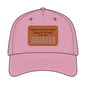 Psalm 93:4 Leather Patch Baseball Cap | Waves Design