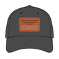 Psalm 93:4 Leather Patch Baseball Cap | Waves Design