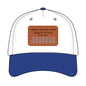 Psalm 93:4 Leather Patch Baseball Cap | Waves Design