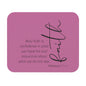 Hebrews 11:1 Faith Scripture Mouse Pad | Christian Desk Mat