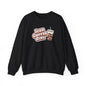 Iced Coffee Girl Sweatshirt — Bold Iced Coffee Cup Crewneck