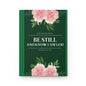 Prayer Journal & Faith Notebook | Black & Dark Green Be Still Hardcover Journal