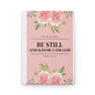 Prayer & Faith Journal Notebook | Pink & White Hardcover Journal