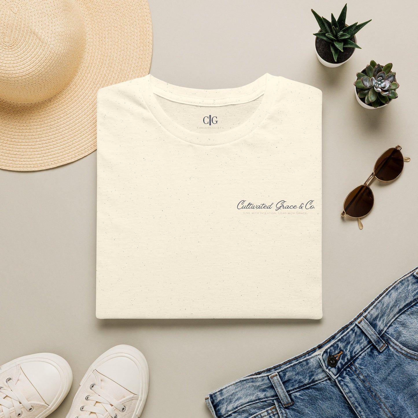 Cultivated Grace & Co. Script Super Soft T-Shirt