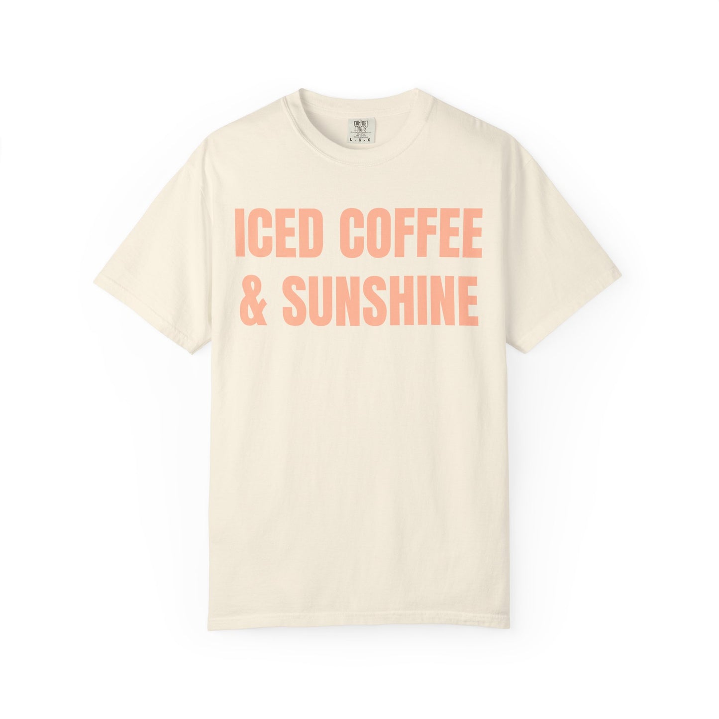 Iced Coffee & Sunshine Garment-Dyed T-Shirt