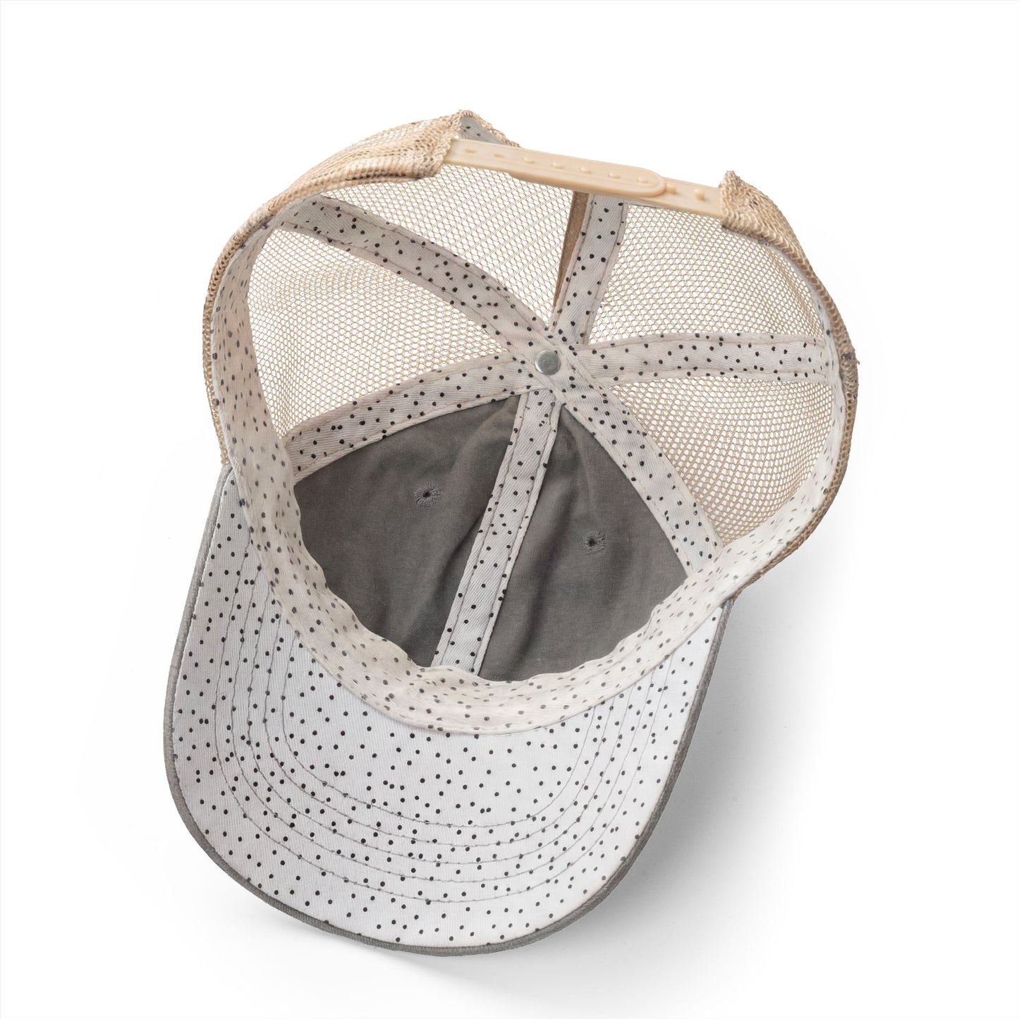 Women's Washed Mesh-Back Heart Cross Ballcap