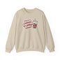 Iced Coffee Girl Sweatshirt — Bold Iced Coffee Cup Crewneck