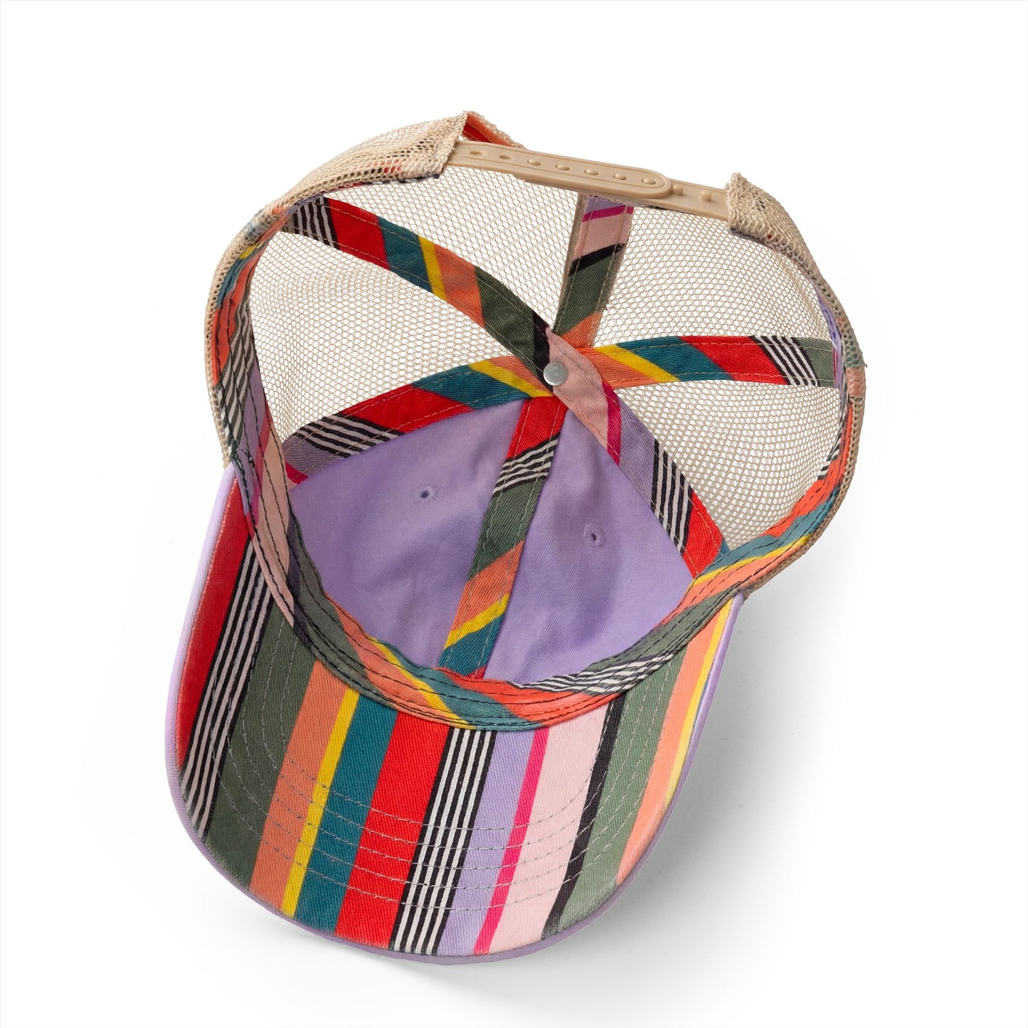 Women's Washed Mesh-Back Heart Cross Ballcap