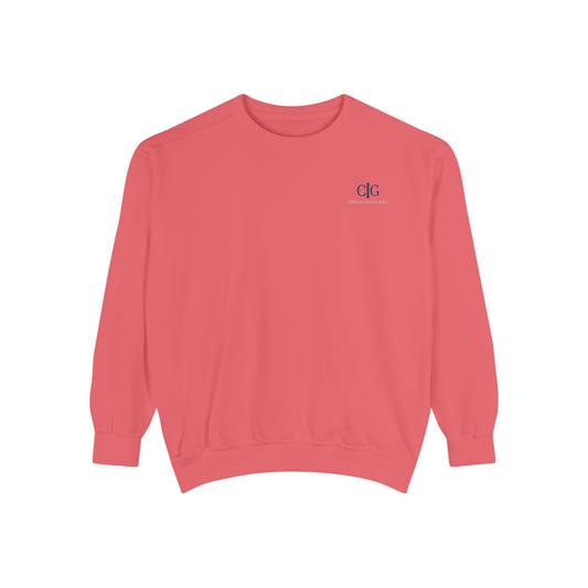 Cultivated Grace Co. Logo Sweatshirt — Comfort Colors Garment-Dyed Crewneck