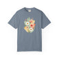 Watercolor Floral Graphic T-Shirt | Comfort Colors