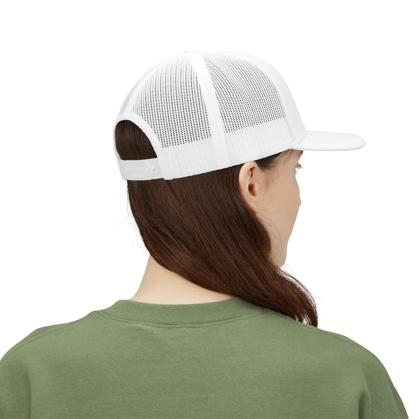 Cultivated Grace Trucker Cap — "Live with Intention, Lead with Grace" Snapback