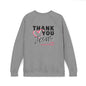Heart Thank You Jesus Sweatshirt - Cozy Soft Bella-Canvas Faith Christian Crewneck