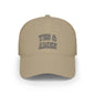 Yes & Amen Baseball Cap — Embroidered Faith Red Low Profile Hat