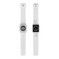 Hebrews 11:1 Faith Scripture  Apple Watch Band for Apple Watch | White Silicone