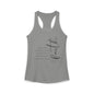 Hebrews 11:1 Faith Scripture Racerback Tank | Women's Inspirational Verse
