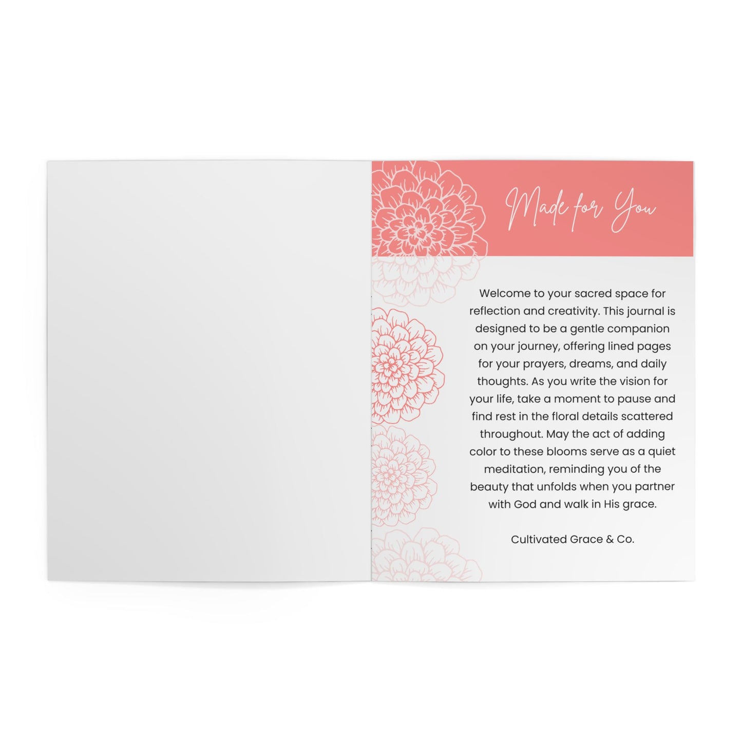 Pink Dahlia Journal