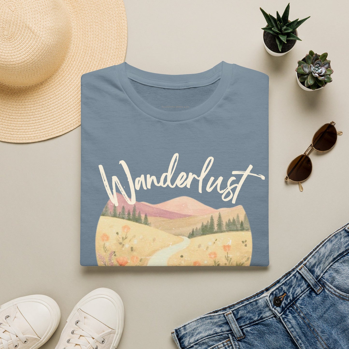 Wanderlust Graphic Softstyle T-Shirt