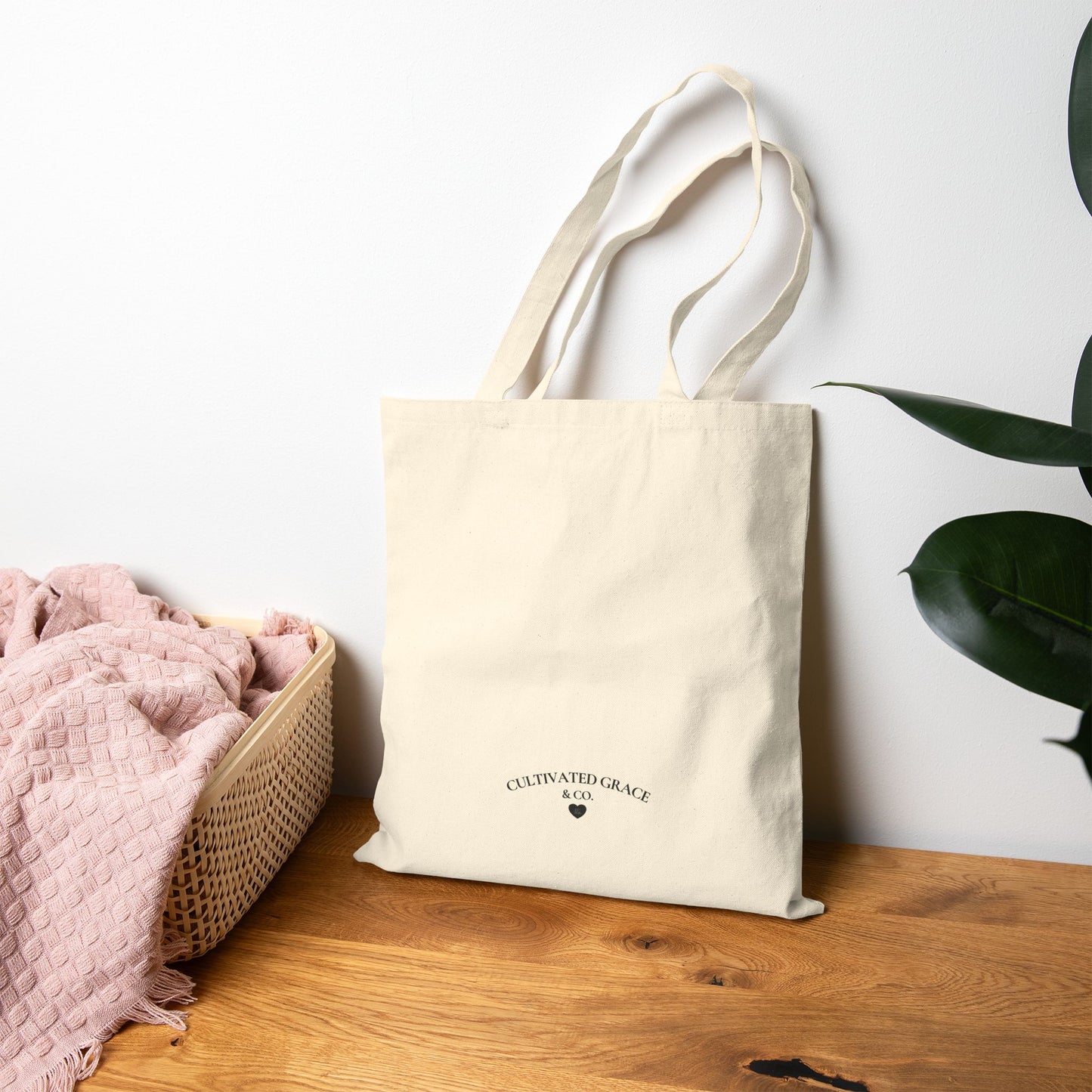 Daughter of the Most High King Tote | Faith-Inspired Canvas Bag, Christian Life