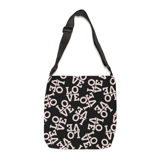LOVE Tote Bag | All-Over Print Tote