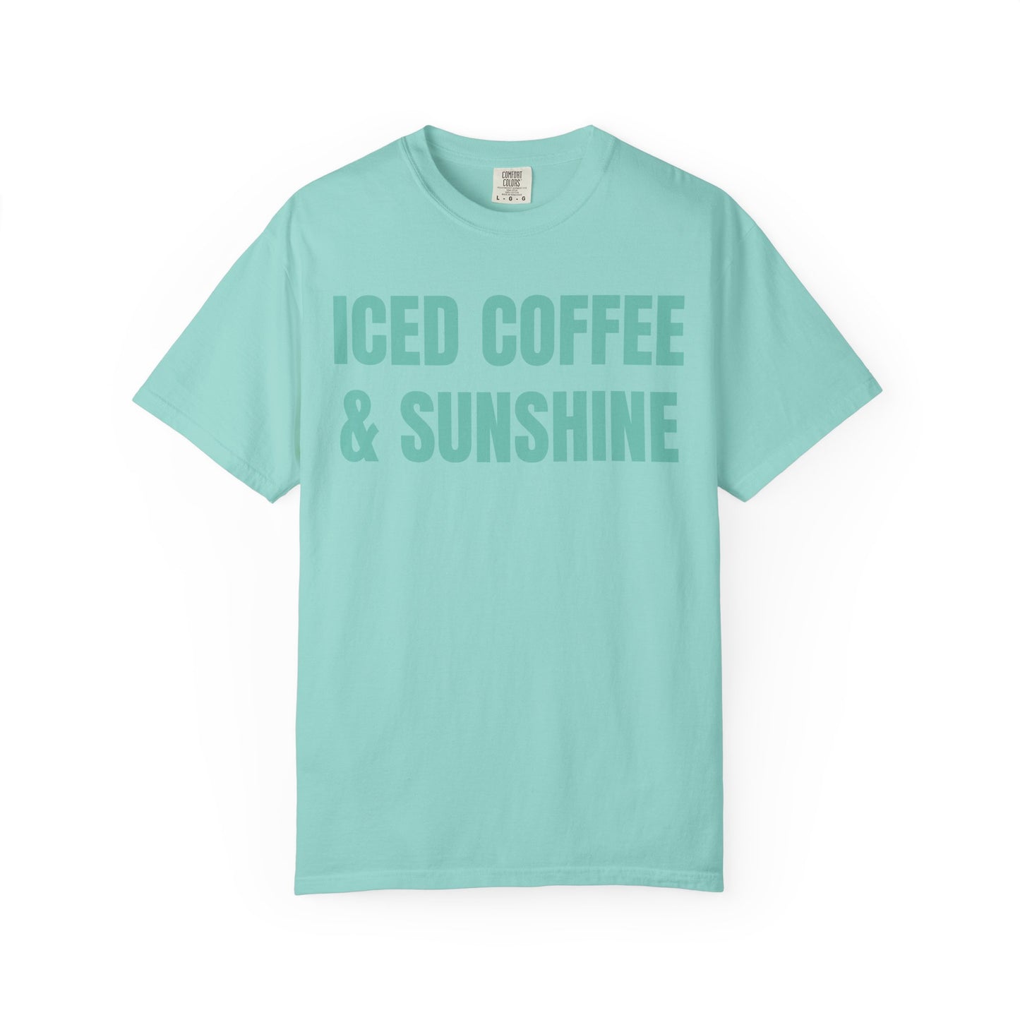 Iced Coffee & Sunshine Garment-Dyed T-Shirt