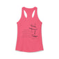 Hebrews 11:1 Faith Scripture Racerback Tank | Women's Inspirational Verse