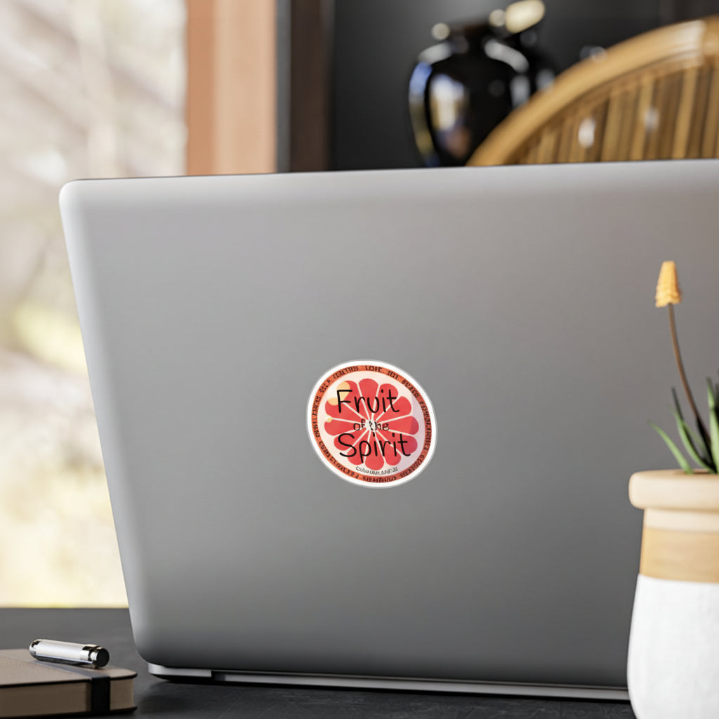 Fruit of the Spirit Vinyl Decal | Kiss-Cut Sticker