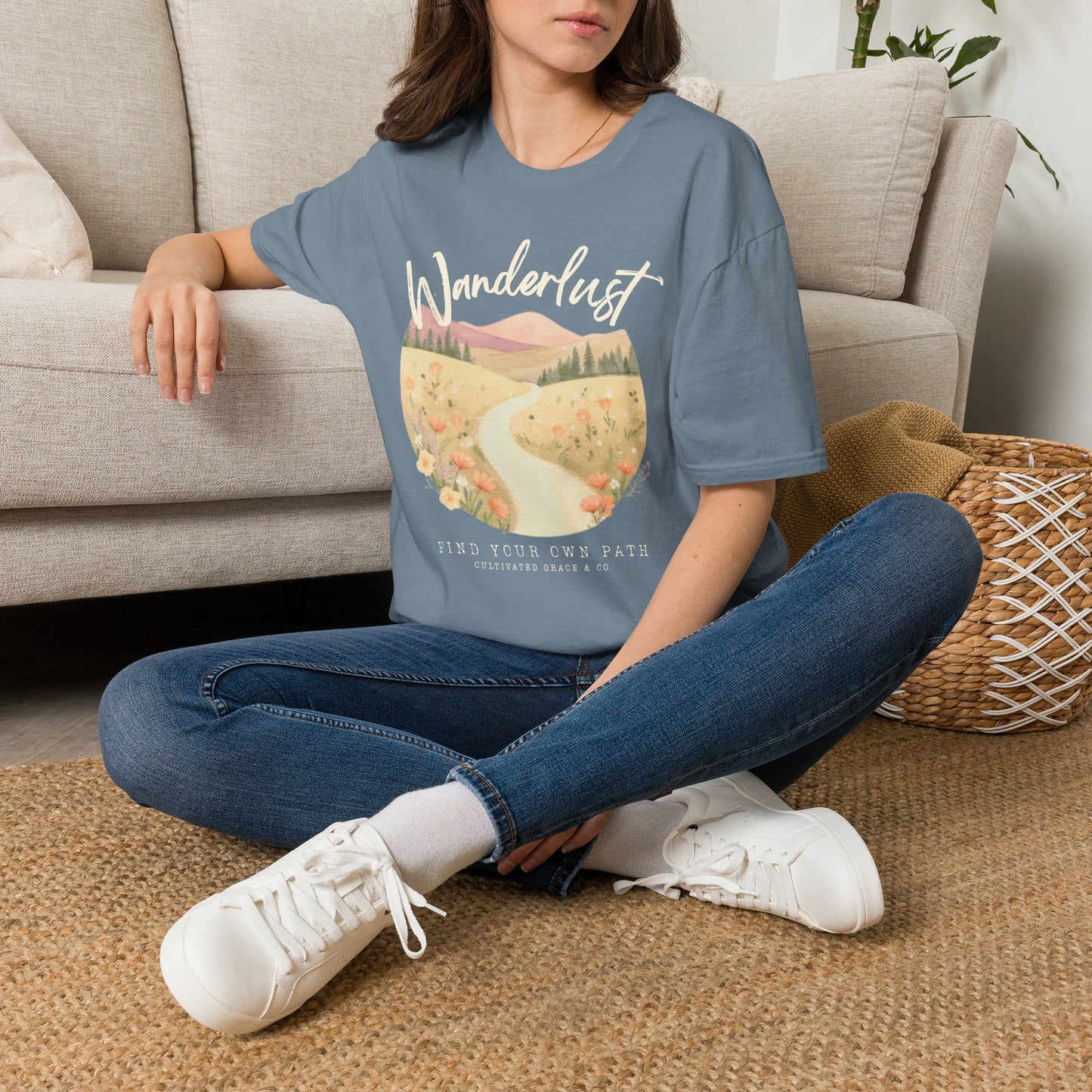 Wanderlust Graphic Softstyle T-Shirt
