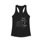 Hebrews 11:1 Faith Scripture Racerback Tank | Women's Inspirational Verse