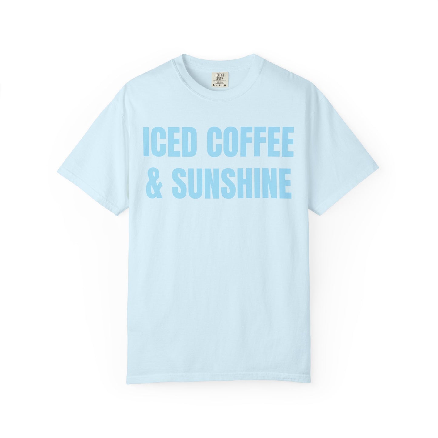 Iced Coffee & Sunshine Garment-Dyed T-Shirt