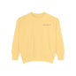 Script Cultivated Grace Co. Logo Sweatshirt — Comfort Colors Garment-Dyed Crewneck