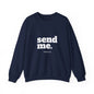 Send Me Crewneck Sweatshirt | Bible Scripture Isaiah 6:8