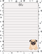 Dog Lovers Notepad